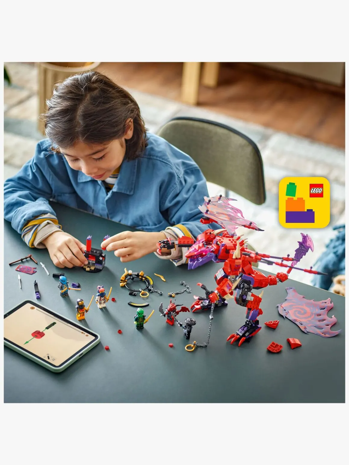 LEGO Ninjago 71832 Kaosdragen Thunderfang