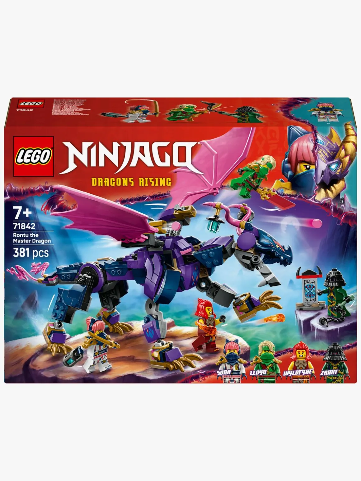 LEGO Ninjago 71842 Mesterdragen Rontu