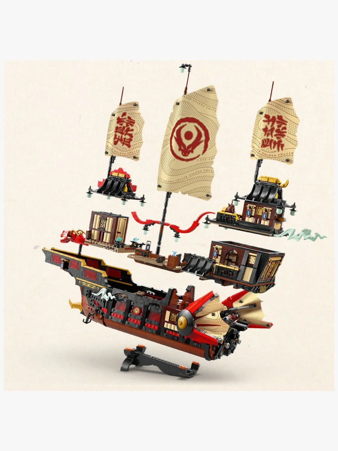 LEGO Ninjago 71848 Tempelskibet