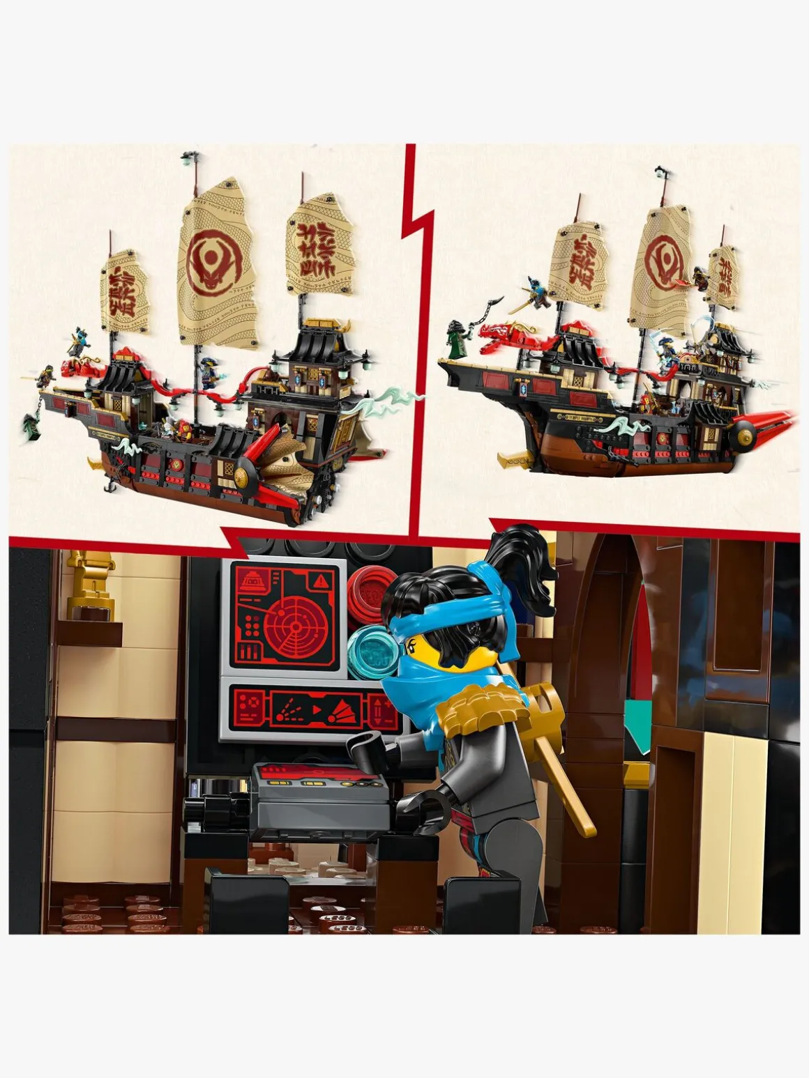 LEGO Ninjago 71848 Tempelskibet