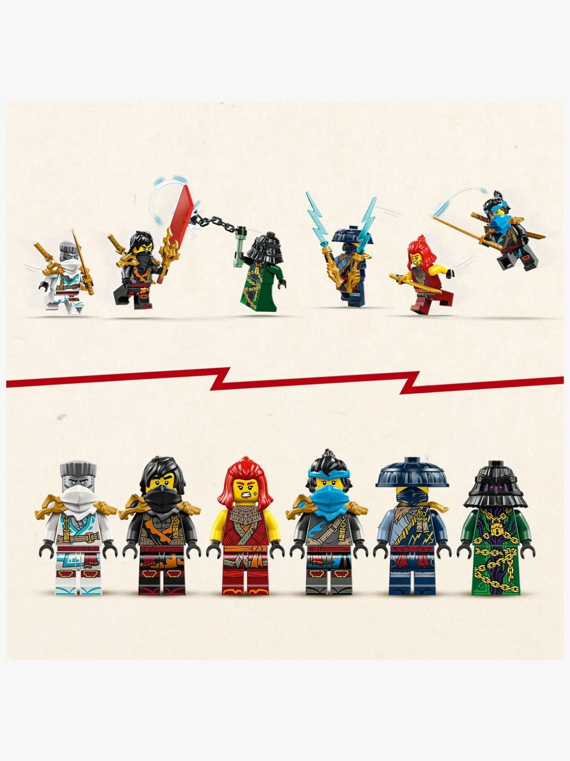 LEGO Ninjago 71848 Tempelskibet