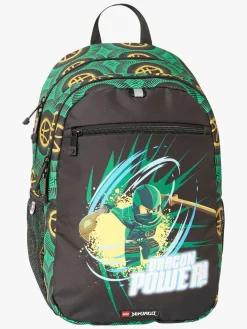 LEGO® NINJAGO® Dragon Power  Forlængbar Rygsæk 18L, Blå/Grøn