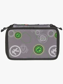 LEGO® NINJAGO® Elemental Master of Energy  Fyldt Penalhus med 3 Rum, Grå