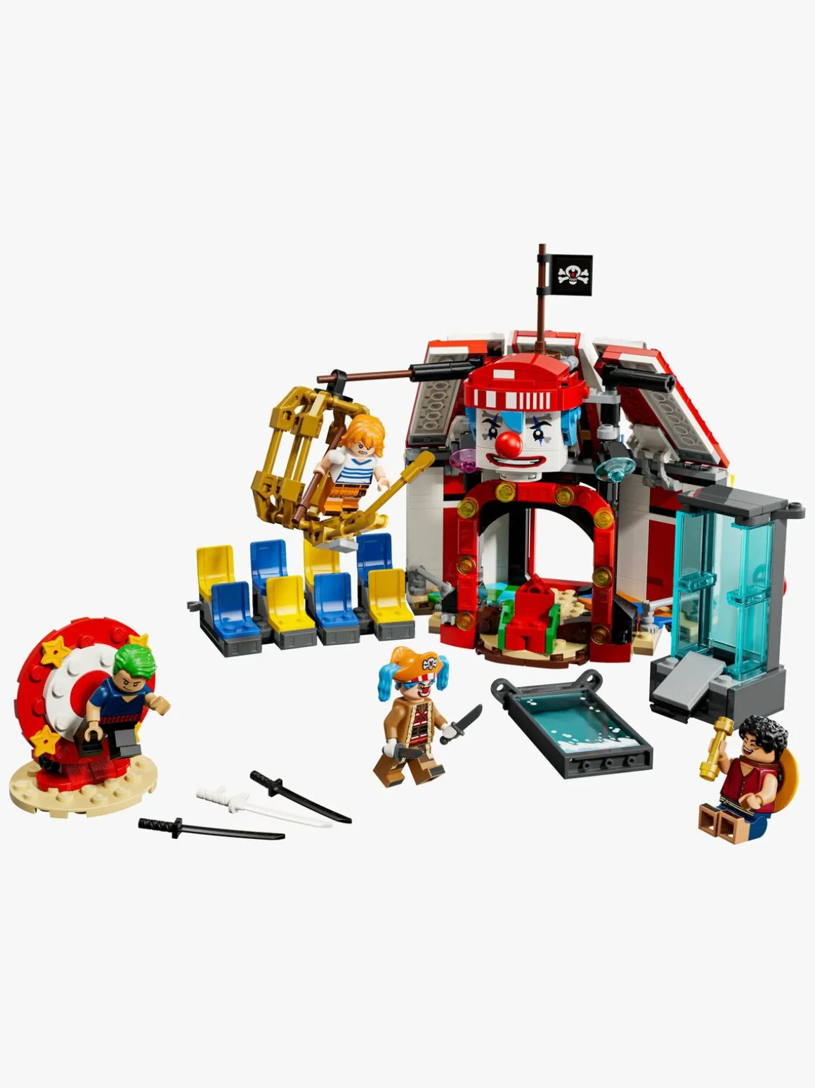 LEGO ONE PIECE 75637 Klovnen Buggys cirkustelt