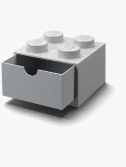 LEGO Opbevaringsboks med Skuffe 4, Grå