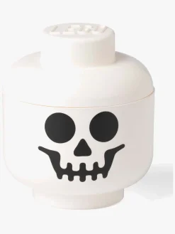 Lego Opbevaringsboks Skelet Lille, Hvid