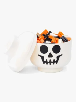 Lego Opbevaringsboks Skelet Lille, Hvid