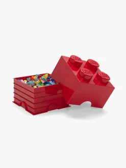 LEGO Opbevaringskasse 4, Rød