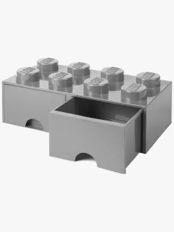 LEGO Opbevaringsklods 8, Grå