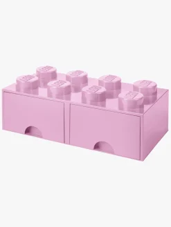 LEGO Opbevaringsklods 8, Lyserød