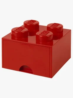 LEGO Opbevaringsklods 4, Rød