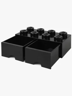 LEGO Opbevaringsklods 8, Sort