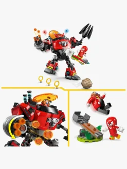 LEGO Sonic 77005 Knuckles mod dr. Eggmans Egg Crusher-mech