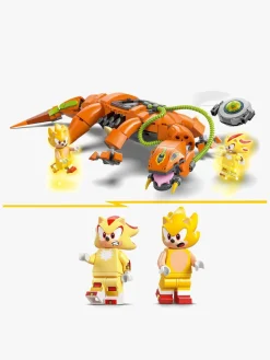 LEGO Sonic 77003 Super Shadow mod Biolizard