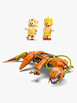 LEGO Sonic 77003 Super Shadow mod Biolizard