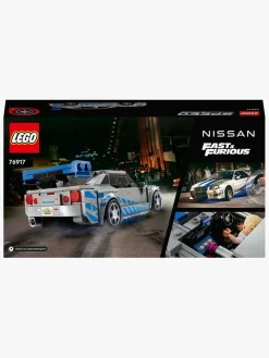 LEGO Speed Champions 76917 2 Fast 2 Furious Nissan Skyline GT-R R34
