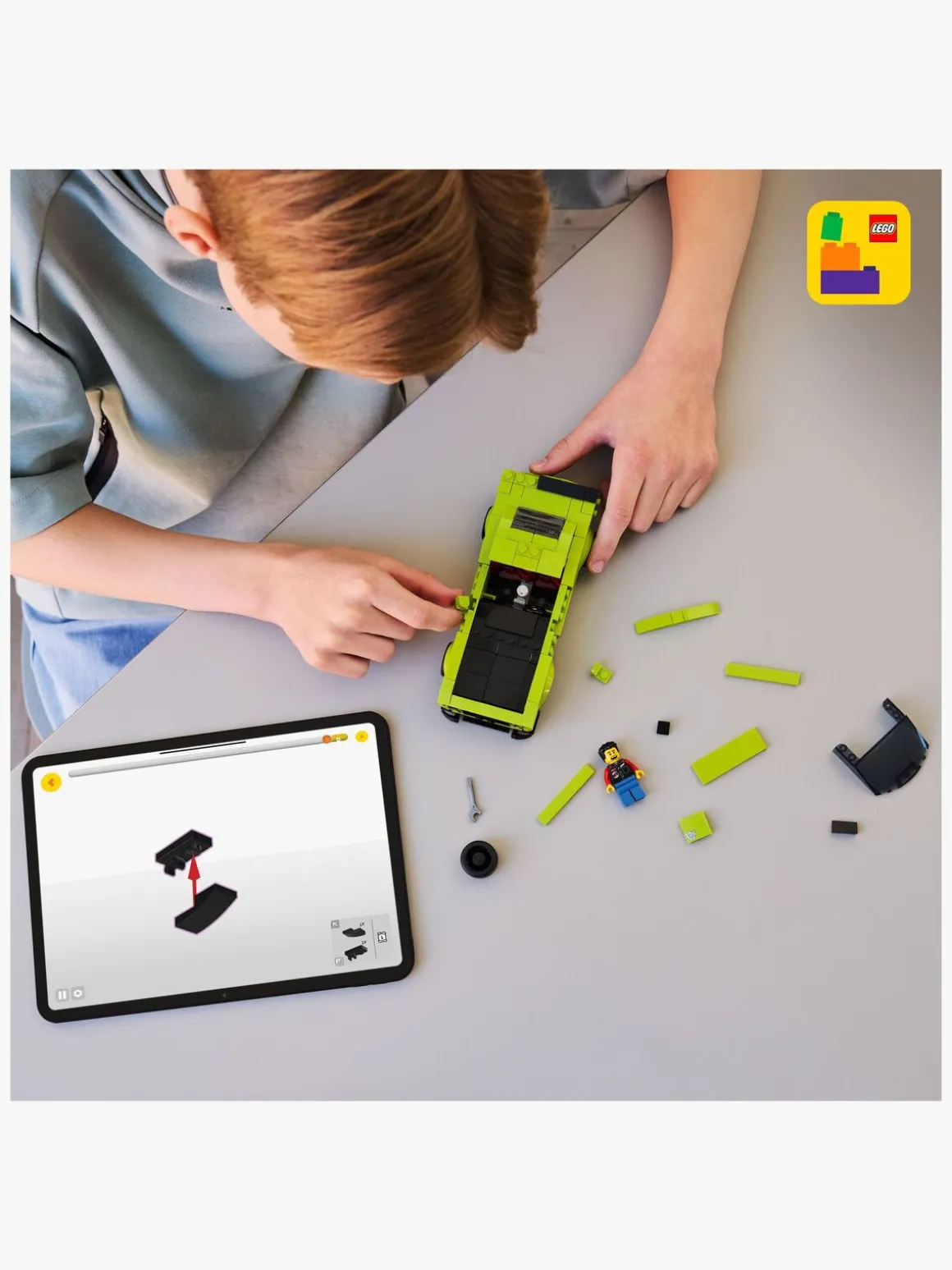 LEGO Speed Champions 77237 Dodge Challenger SRT Hellcat-sportsvogn