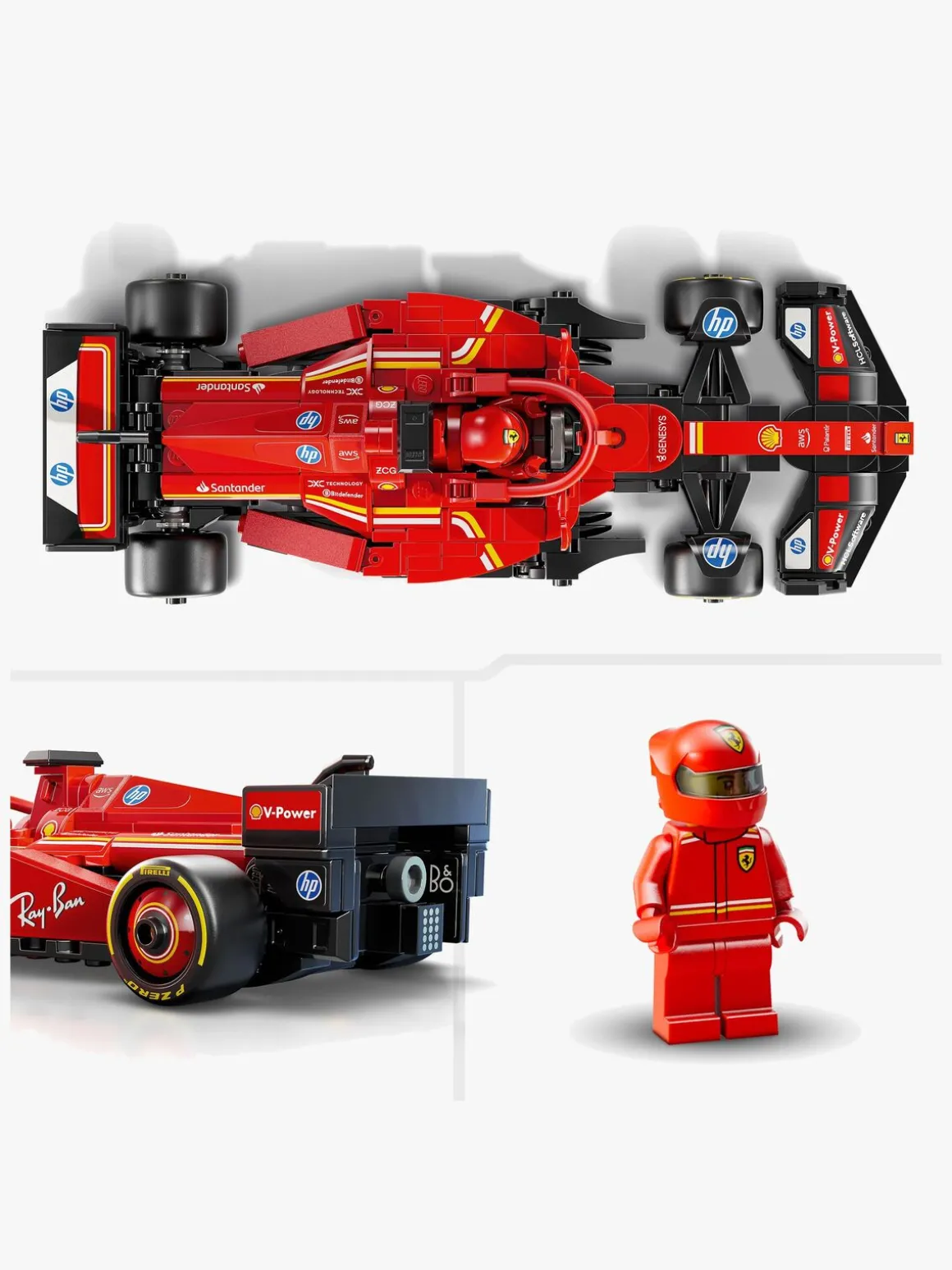 LEGO Speed Champions 77242 Ferrari SF-24 F1-racerbil