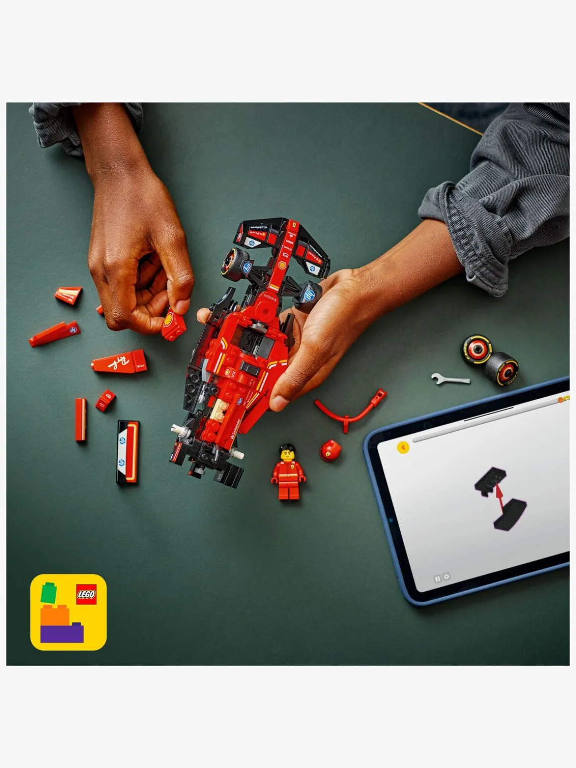 LEGO Speed Champions 77242 Ferrari SF-24 F1-racerbil