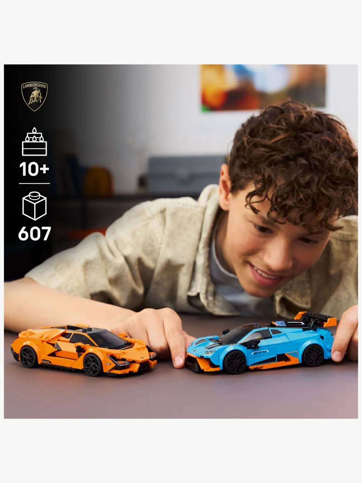 LEGO Speed Champions 77238 Lamborghini Revuelto og Huracán STO