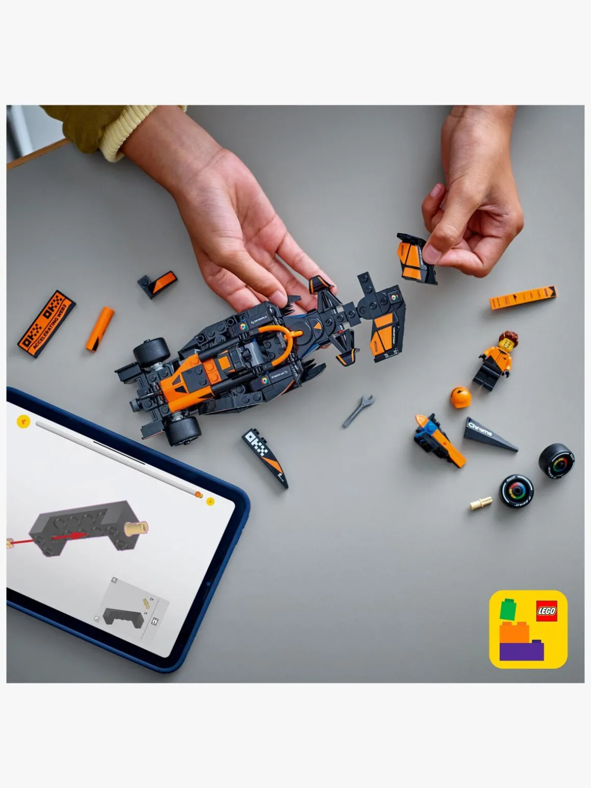 LEGO Speed Champions 77251 McLaren F1 Team MCL38-racerbil