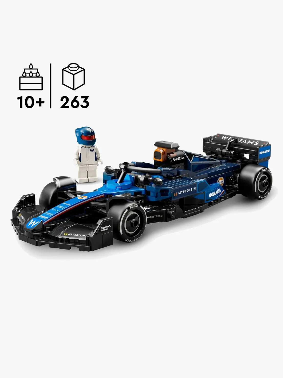 LEGO Speed Champions 77249 Williams Racing FW46 F1-racerbil