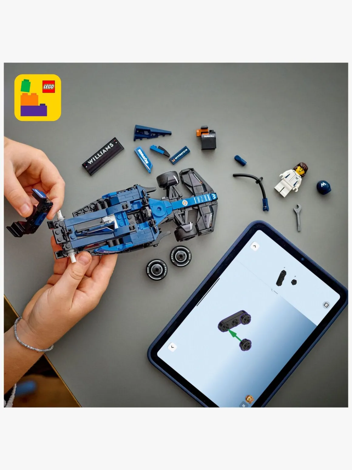 LEGO Speed Champions 77249 Williams Racing FW46 F1-racerbil