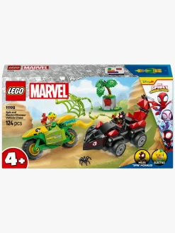 LEGO Spidey 11198 Spin og Electros jagt i dinosaurkøretøjer
