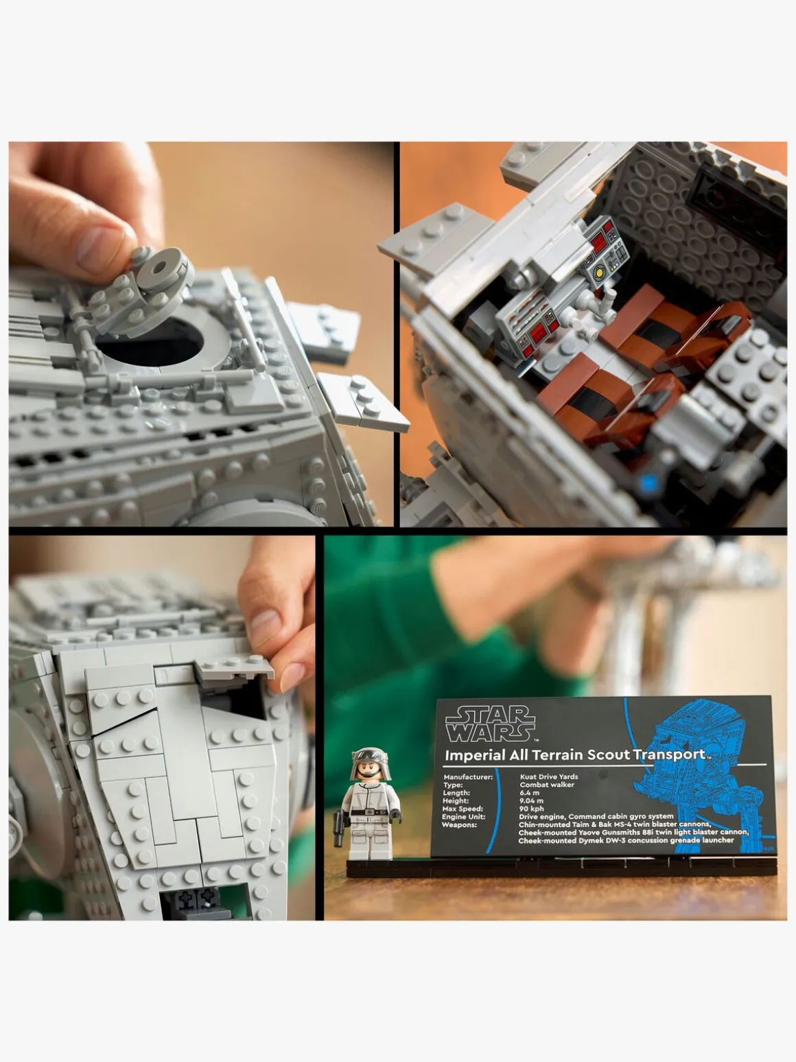 LEGO Star Wars 75417 AT-ST-ganger