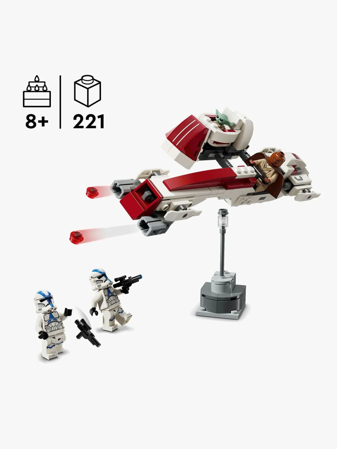 LEGO Star Wars 75378 Flugt på BARC-speeder