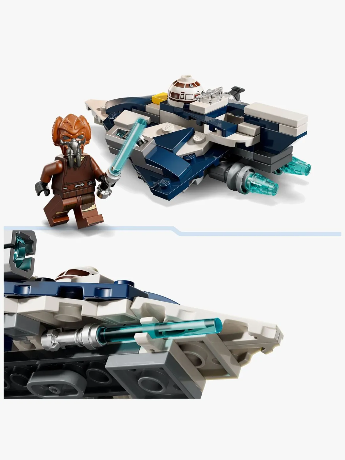 LEGO Star Wars 75400 Microfighter af Plo Koons jedi-stjernejager