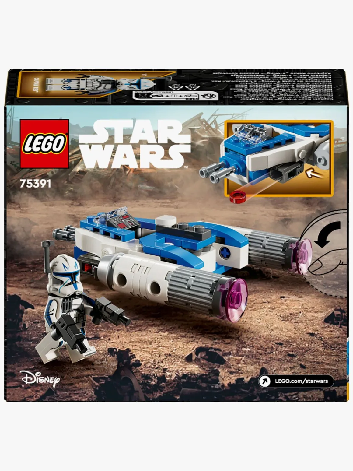 LEGO Star Wars 75391 Microfighter af kaptajn Rex' Y-wing