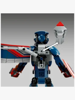 LEGO Super Heroes 76296 Byg selv-figur af den nye Captain America