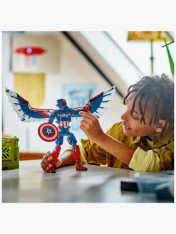 LEGO Super Heroes 76296 Byg selv-figur af den nye Captain America