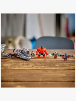 LEGO Super Heroes 76292 Captain America mod Red Hulk