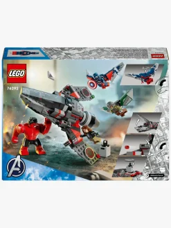 LEGO Super Heroes 76292 Captain America mod Red Hulk