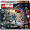 LEGO Super Heroes 76320 Iron Man og War Machine mod Hammer-droner