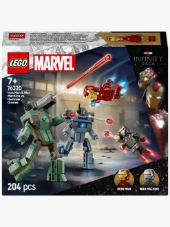 LEGO Super Heroes 76320 Iron Man og War Machine mod Hammer-droner