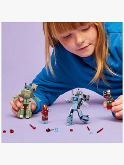 LEGO Super Heroes 76320 Iron Man og War Machine mod Hammer-droner