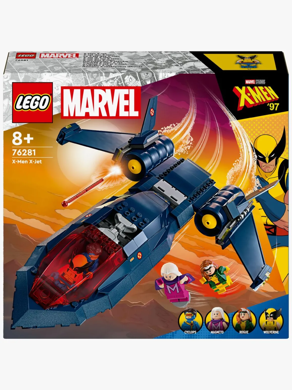 LEGO Super Heroes 76281 X-Mens X-jet