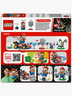 LEGO Super Mario 72043 Mario Kart – Interaktiv LEGO Mario og Standard Kart