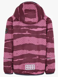 LEGO Wear Softshelljakke, Bordeaux