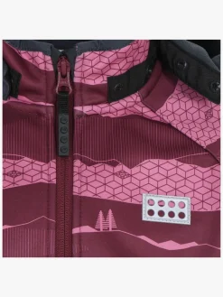LEGO Wear Softshelljakke, Bordeaux