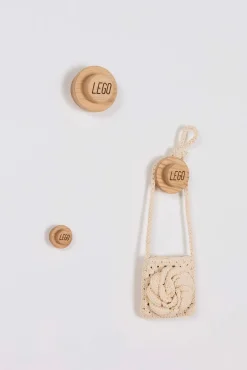 LEGO 1x1 Træknager, Oak Soap Treated