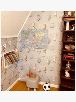 Leklyckan Verdenskort Væg