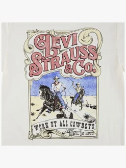 Levi's LVB Worn By Cowboys T-shirt, Egret