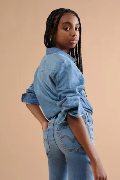 Levi's LVG 726 High Rise  Med svaj Jeans, Clean Getaway