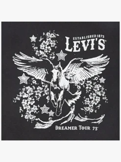 Levi's LVG Retro T-shirt, Jet Black