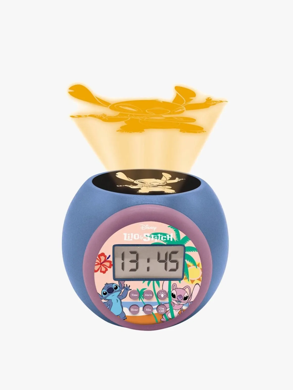 Lexibook Lilo & Stitch Projector Vækkeur