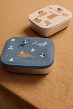 LIEWOOD Arthur  Mønstret Madkasse, Arctic Sea/Ocean view